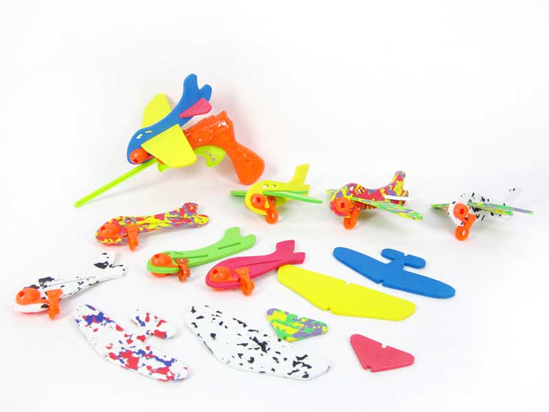 EVA Diy Airplane(8in1) toys