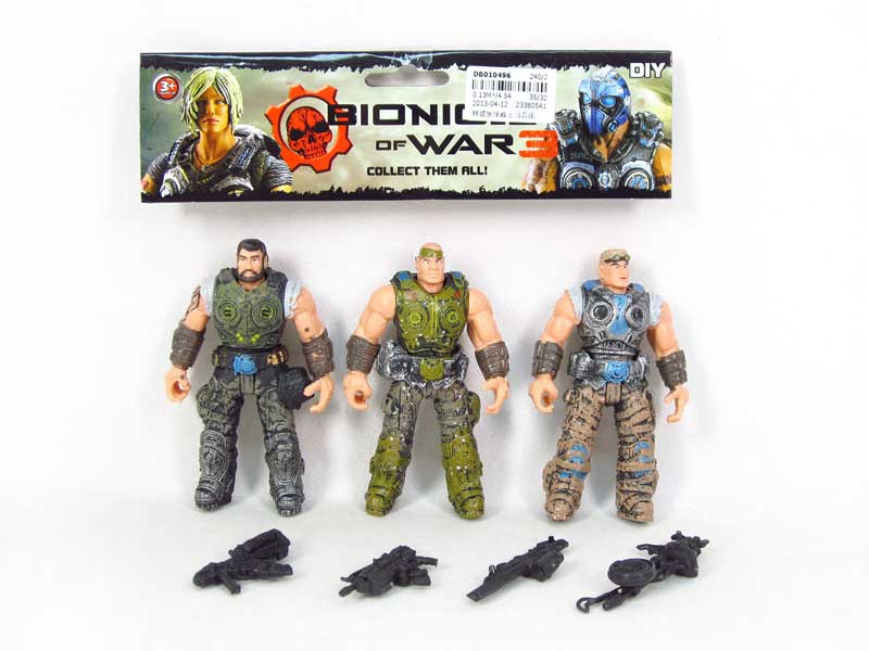 Diy Warrior(3in1) toys