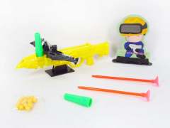 2in1 Diy Bow&Arrow Gun Set(3C) toys