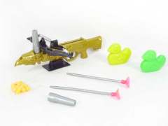 2in1 Diy Bow&Arrow Gun Set(2C) toys