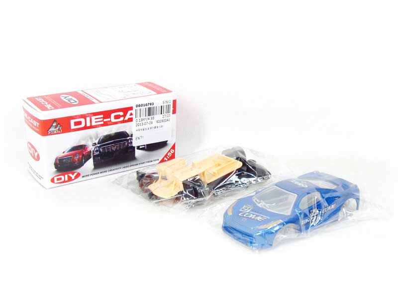 Diy Metal Free Wheel Racing Car(6S) toys