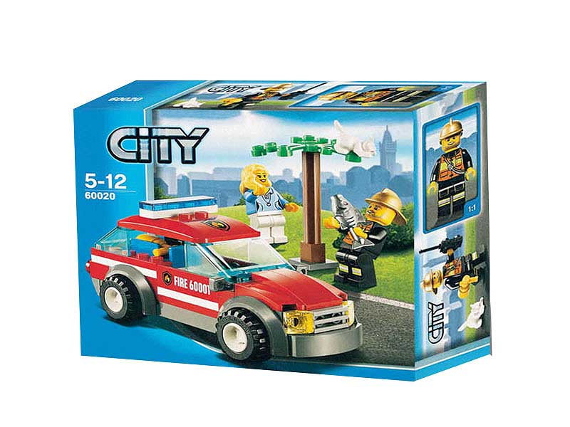 1.5inch Diy Fire Engine Car Set toys