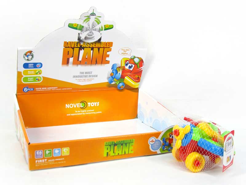 Diy Plane(6in1) toys