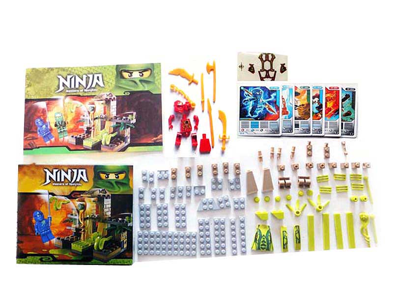 1.5inch Diy Ninja Set toys