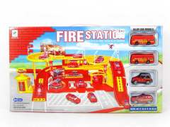 Diy Alarm Fire Station toys