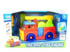 Diy B/O Fire Engine toys