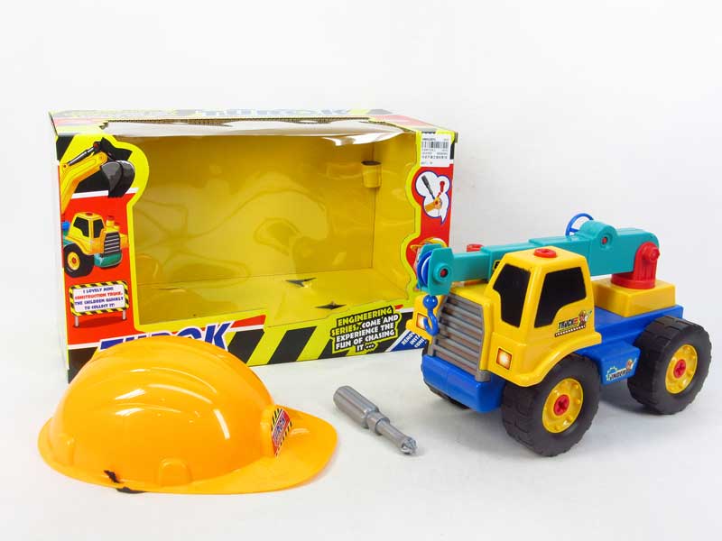 Diy Construction Car & Cap toys