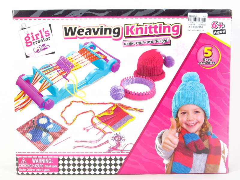 Diy Weaving knitting toys