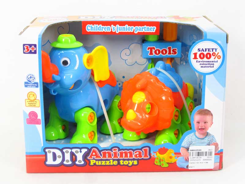 Diy Dinosaur & Elephant toys