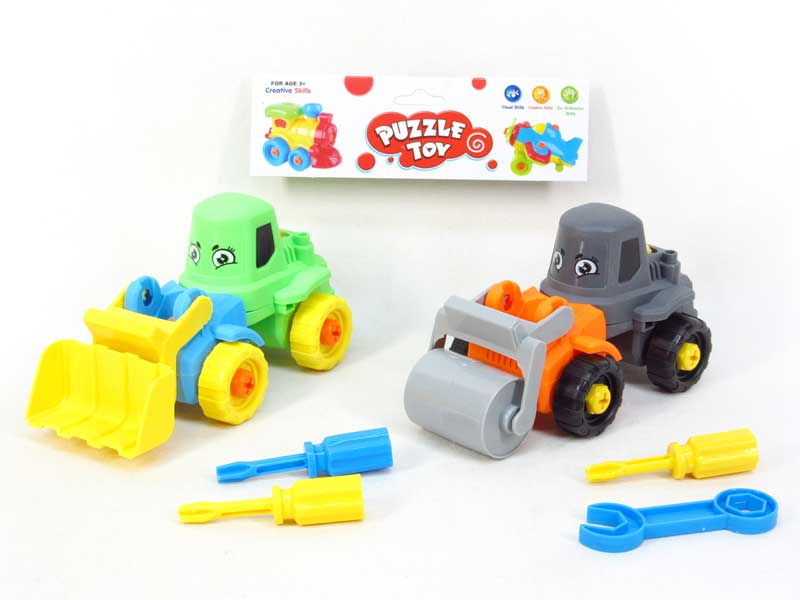 Diy Construction Truck（2S/2C） toys