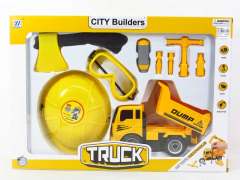 Diy Friction Construction Truck Set