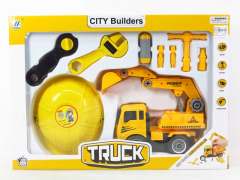 Diy Friction Construction Truck Set toys