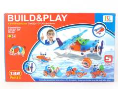 Diy Airplane(130pcs) toys