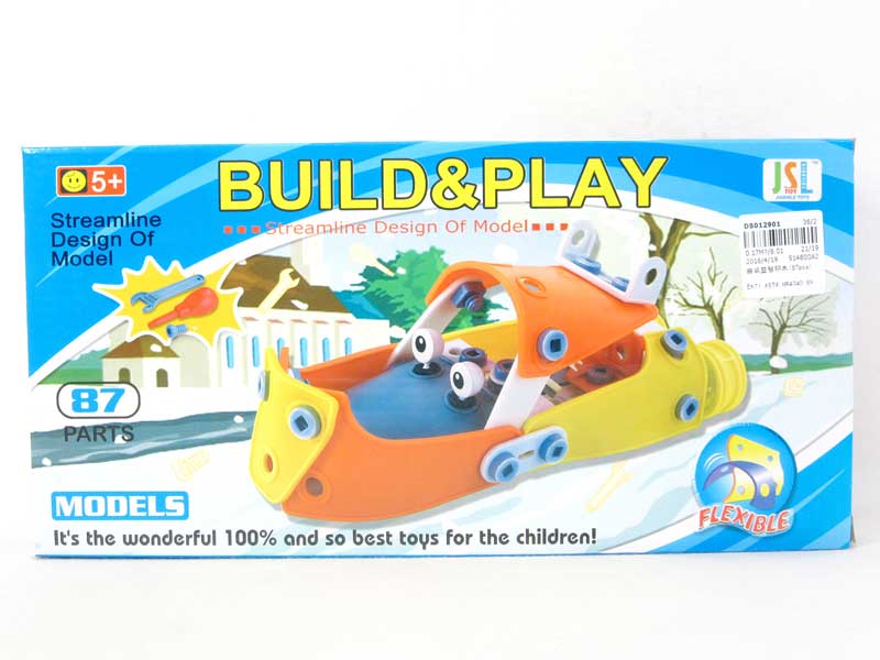 Diy Block(87pcs) toys