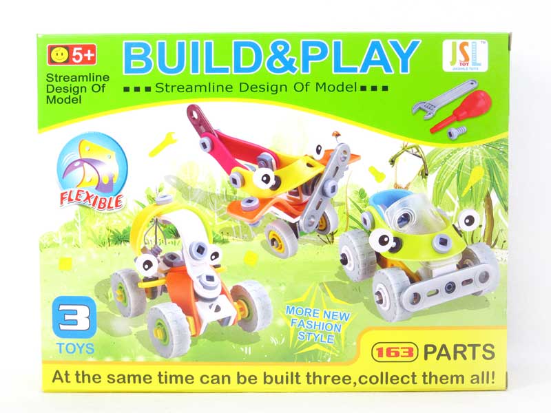 Diy Block(163pcs) toys