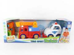 Diy Police Car & Fire Engine toys
