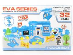 EVA Police Set(32pcs) toys