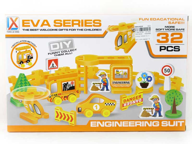 EVA Diy Engineering Set(32pcs) toys