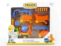 Diy Friction Construction Truc toys