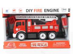 Diy Friction  Fire Engine toys