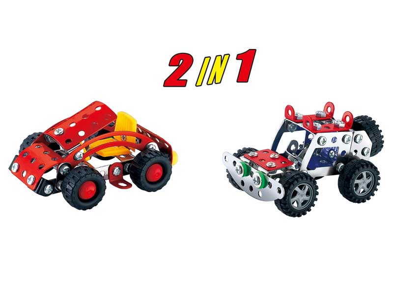 2in1 Diy Car toys