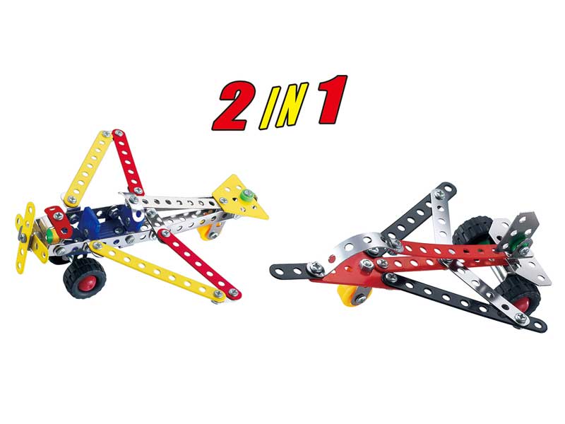 2in1 Diy Airplane toys