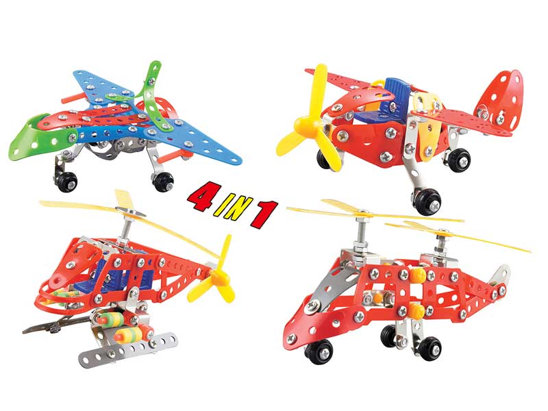 4in1 Diy Airplane toys