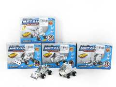 Diy Metal Construction Truck(24in1) toys
