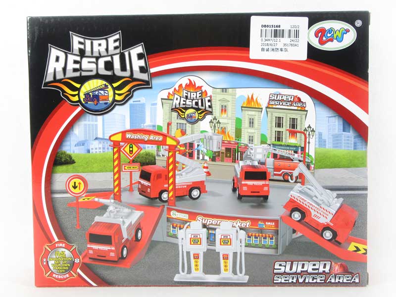 Diy Fire Brigade toys
