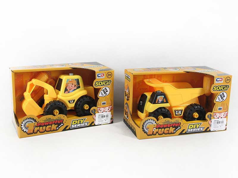 Diy Construction Car（2S） toys