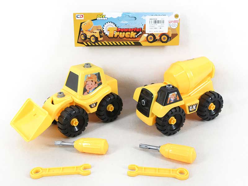 Diy Construction Car（2S） toys