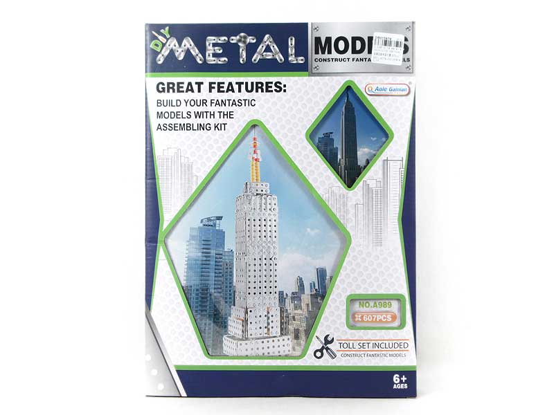 Diy Empire State Building(607pcs) toys