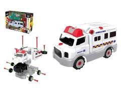 Diy Ambulance W/L_S toys