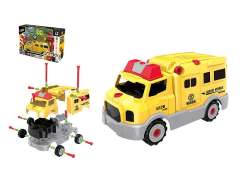 Diy Construction Truck W/L_S toys
