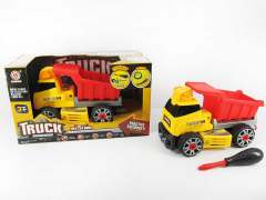 Diy Blocks Dumper Car W/L_M toys