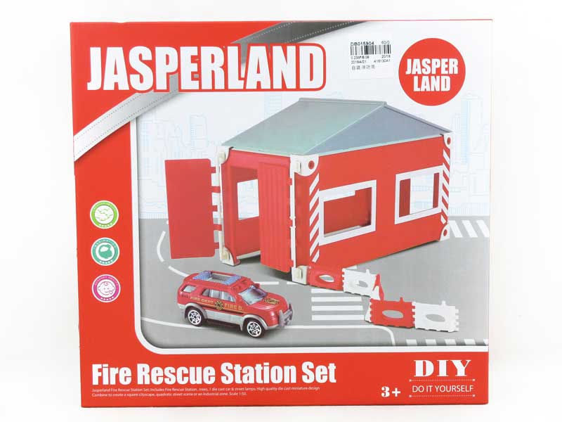 Diy Fire Station toys