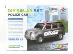 Diy Solar Police Car toys
