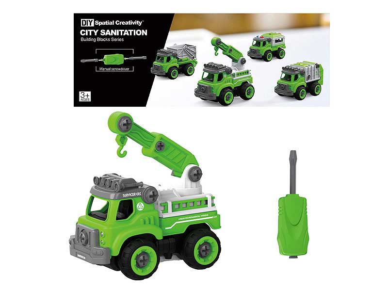 Diy Crane W/IC_S toys