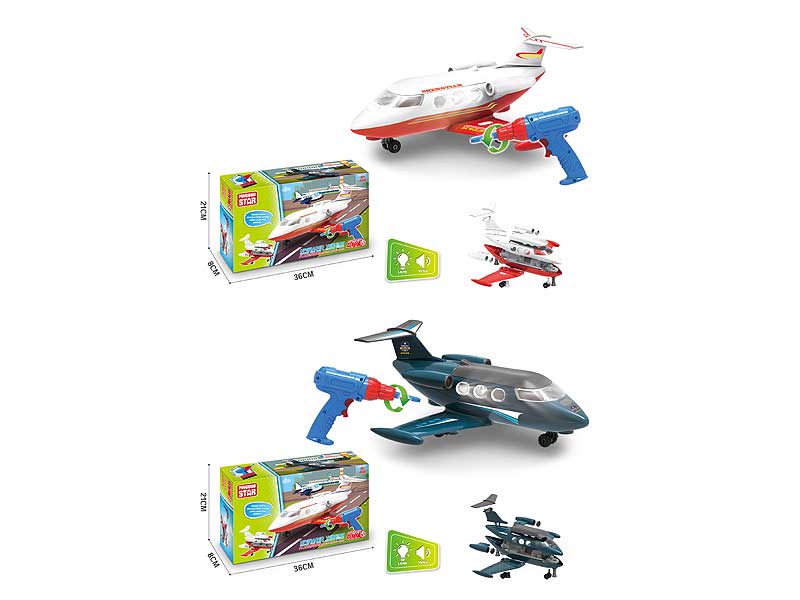 Diy Airplane W/L_M toys
