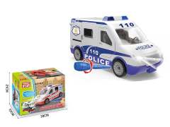 Diy Police Car W/L_S toys