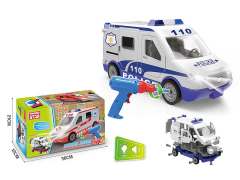 Diy Police Car W/L_S toys