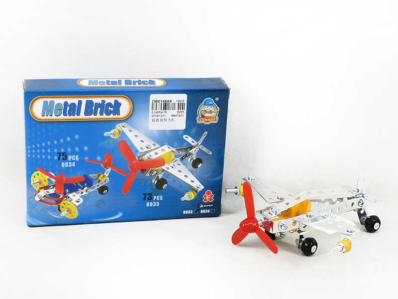 Diy Metal Airplane toys