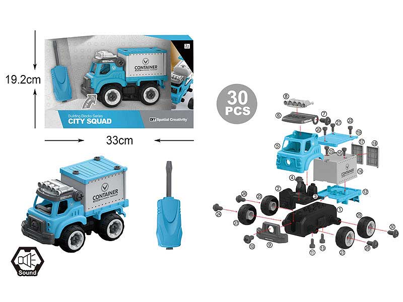 Diy Container Truck toys