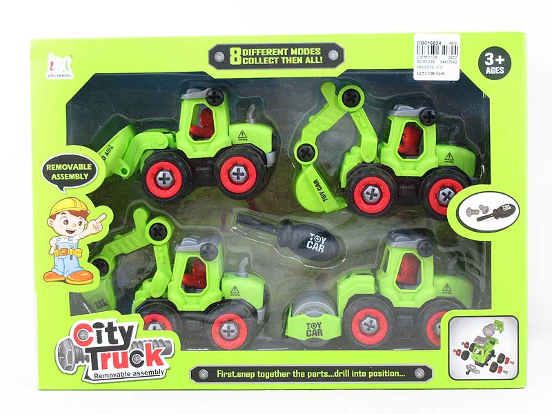 Diy Farmer Car(4in1) toys