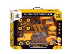Diy Construction Truck Set