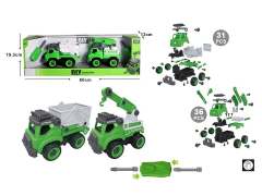 Diy Sanitation Truck(2in1) toys