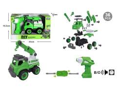 Diy Sanitation Truck W/S_IC toys