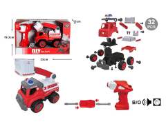 Diy Fire Engine W/S_IC toys