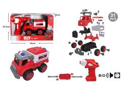 Diy Fire Engine W/S_IC toys