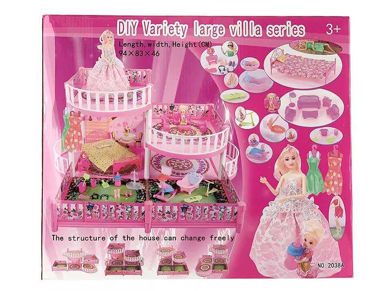 Diy Villa Set toys